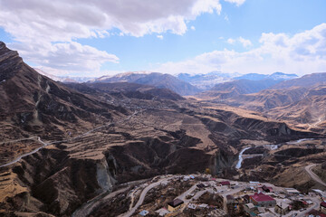 Mountains near the village of Gunib, Republic of Dagestan, Russia