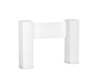 Blank event arch mockup