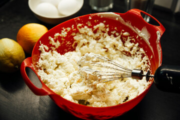cheesecake making process 