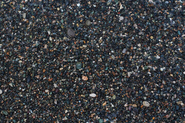 Beach stone pebbled wet background for presentation overlay. idea for summer background