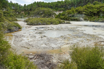 Waiotapu in New Zealand
