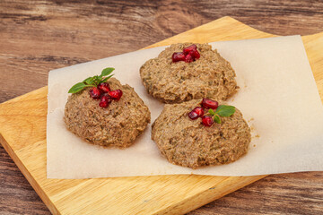 Georgian cuisine - pkhali from beans