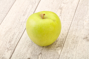 Ripe and sweet green apple