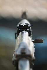 AK black assault rifle automatic weapon gun 