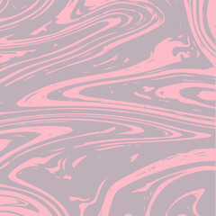 Marble Texture Vector Pink Liquid Paint Background. Fluid Paint Suminagashi Modern Pattern for Ice Cream, Cosmetics Ads, Stone Granite Design. Hipster Stone Marble Texture, Cool Neon Painting Splashes