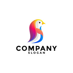 Penguin logo design