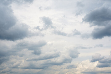 Fototapeta premium Cloudy sky before storm