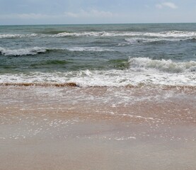 The beauty of the waves of the atlantic ocean.