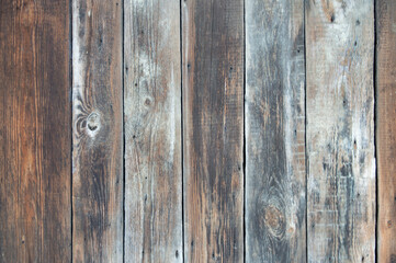 Rustic Old  wooden background. wood planks. Turquoise light blue colored wood planks background texture.