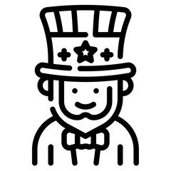 sam fill outline icon