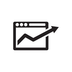 Fototapeta premium Market Research Icon