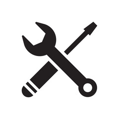 Maintenance Settings Icon, Repair Sign Symbol