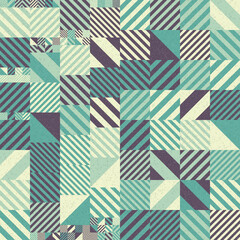 Abstract Geometric Pattern generative computational art illustration