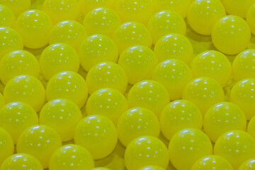 yellow round balls abstract texture pattern background