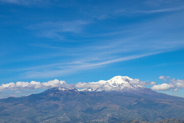 clouds over the mountains