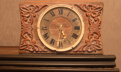 Fototapeta na wymiar Vintage watch . Beautiful old clock.