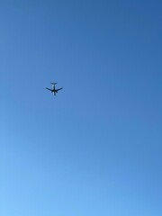 airplane in the sky