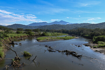 View of River Tarcoles from Crocodile Bridge-2