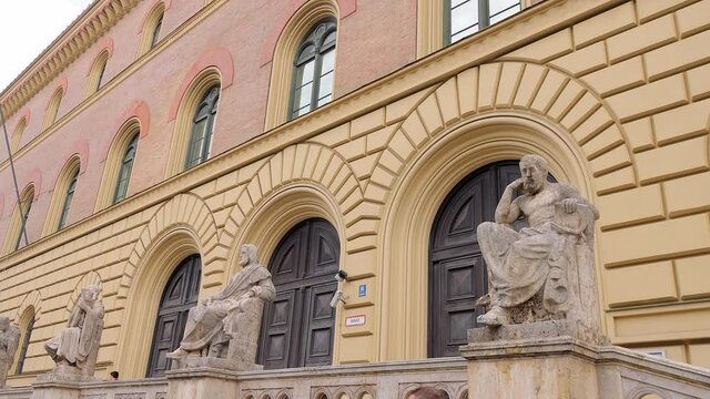 Bavarian State Library Munich - city photography