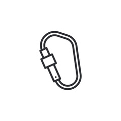 Bike lock icon isolated on white. Bike Lock Icon Vector. Outline Bike Lock Sign. Isolated Contour Symbol icon. Bike and padlock smart lock as a symbol of the security of private and public cycling.