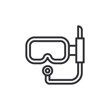 recommend clip art: diving goggles icon in trendy design style. diving goggles icon isolated on white background. diving goggles vector icon simple. Diving goggles icon in stroke style.