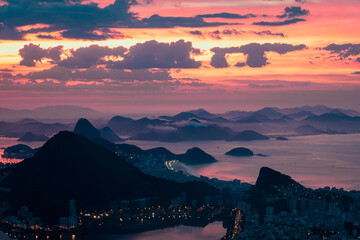 sunrise at the viewpoint two brothers by the sea