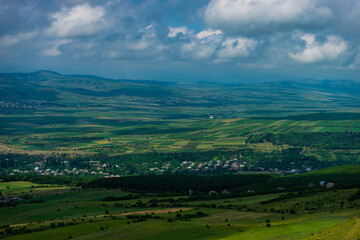 Fototapeta na wymiar Summer georgian landscape