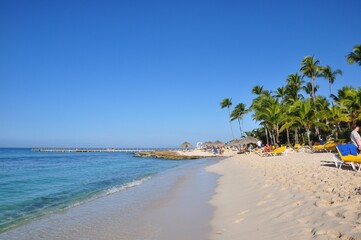 Bayahibe Beach in Dominican Republic