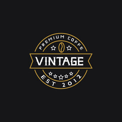Fototapeta na wymiar vintage logo.luxury logo.coffe shop retro logo.vintage logo templates for the coffe shop and barbershop