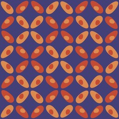 Spotted abstract seamless pattern - decorative accent for any surfaces.