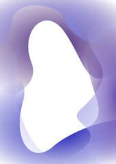 blue and white abstract and copy space for text