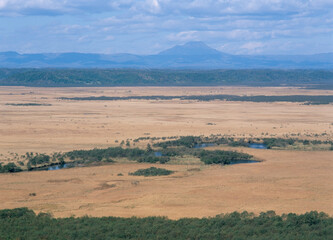 秋の釧路湿原（北海道・釧路町）
