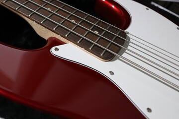 Fototapeta premium electric bass guitar