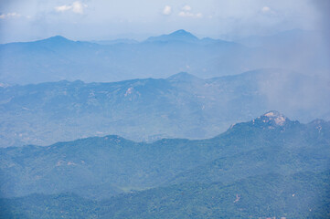 Early summer scenery of Dabie Mountain Bodao Peak Scenic Area in Luotian, Huanggang, Hubei, China