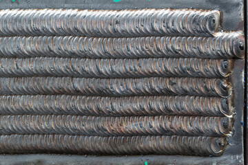 Weld on plate steel
