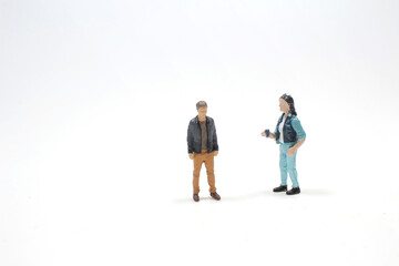 a figure group, community and social , gathering