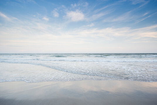 Evening on Topsail Beach, Surf City, North Carolina USA