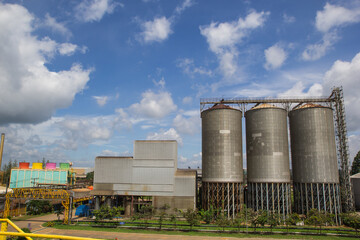 Obraz premium Silo tank