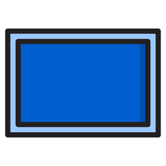 shooting color line style icon