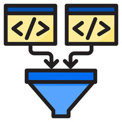 filter color line style icon