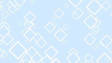 シンプルなひし形のパーティクルイラスト パステルブルー [別Verあり]