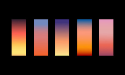 Sunset gradient