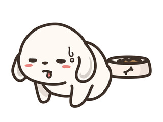 食欲の無い犬　体調不良