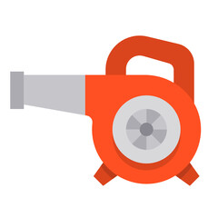 Blower flat icon