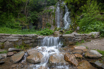 Fototapeta premium Wasserfall Königshütte Harz
