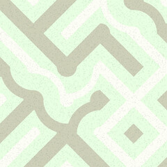 Abstract Geometric Pattern generative computational art illustration