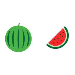 watermelon Flat icon 