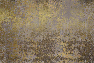 Golden Abstract  decorative paper texture  background  for  artwork  - Illustration
