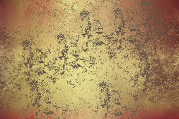 Golden Abstract  decorative paper texture  background  for  artwork  - Illustration
