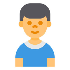 Boy flat icon